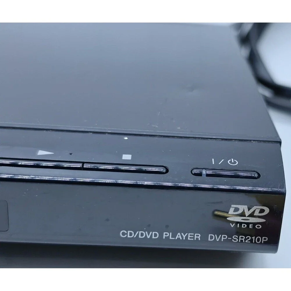 Sony DVP-SR210P DVD Player Bundle with Remote - Streets of Fire, Wild Hogs DVDs